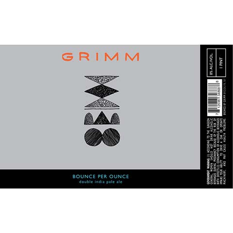 Grimm Bounce Per Ounce DIPA